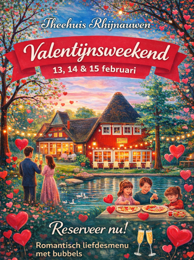 Theehuis Valentijnsweekend